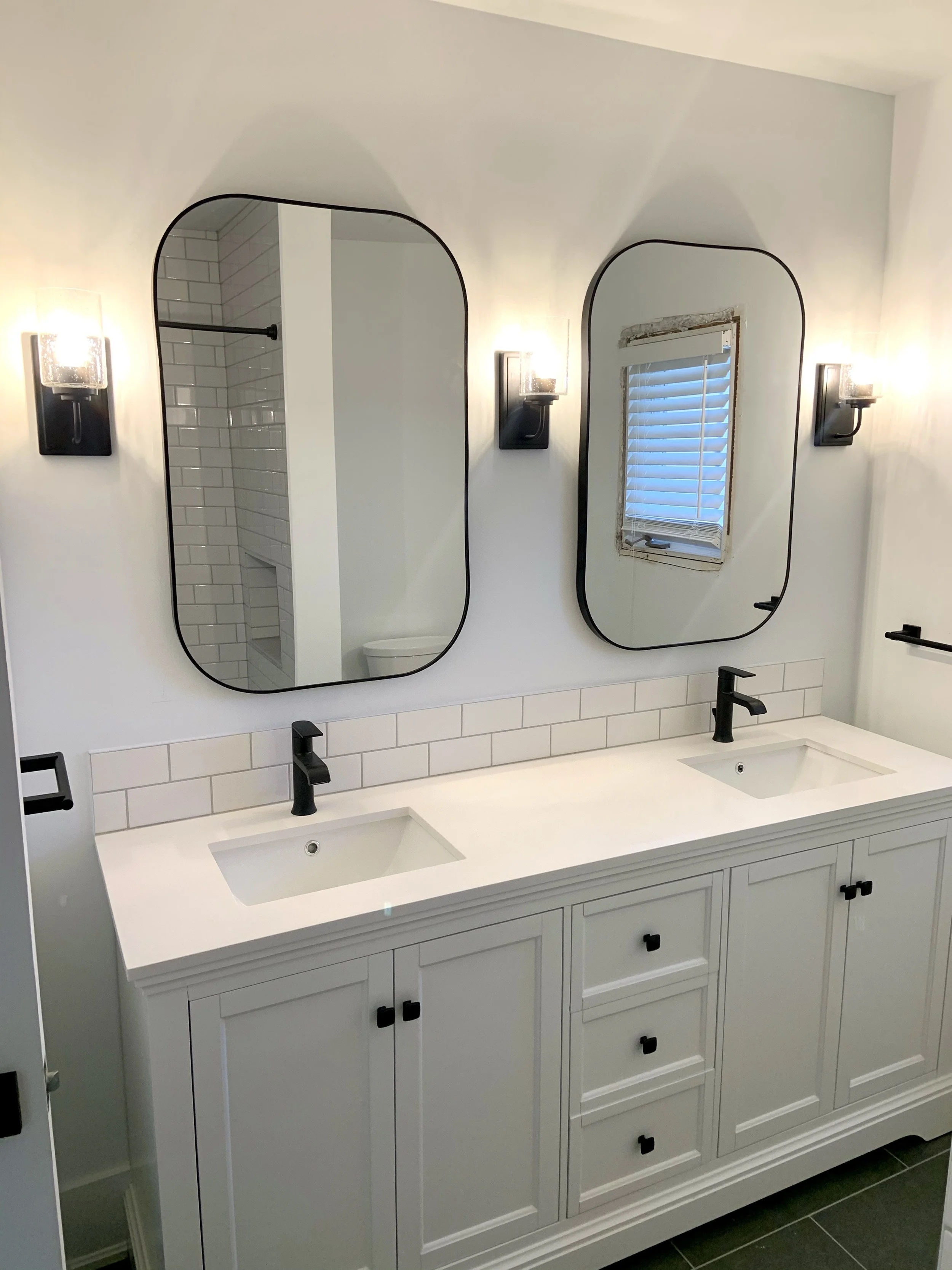 Double Vanity Renovation
