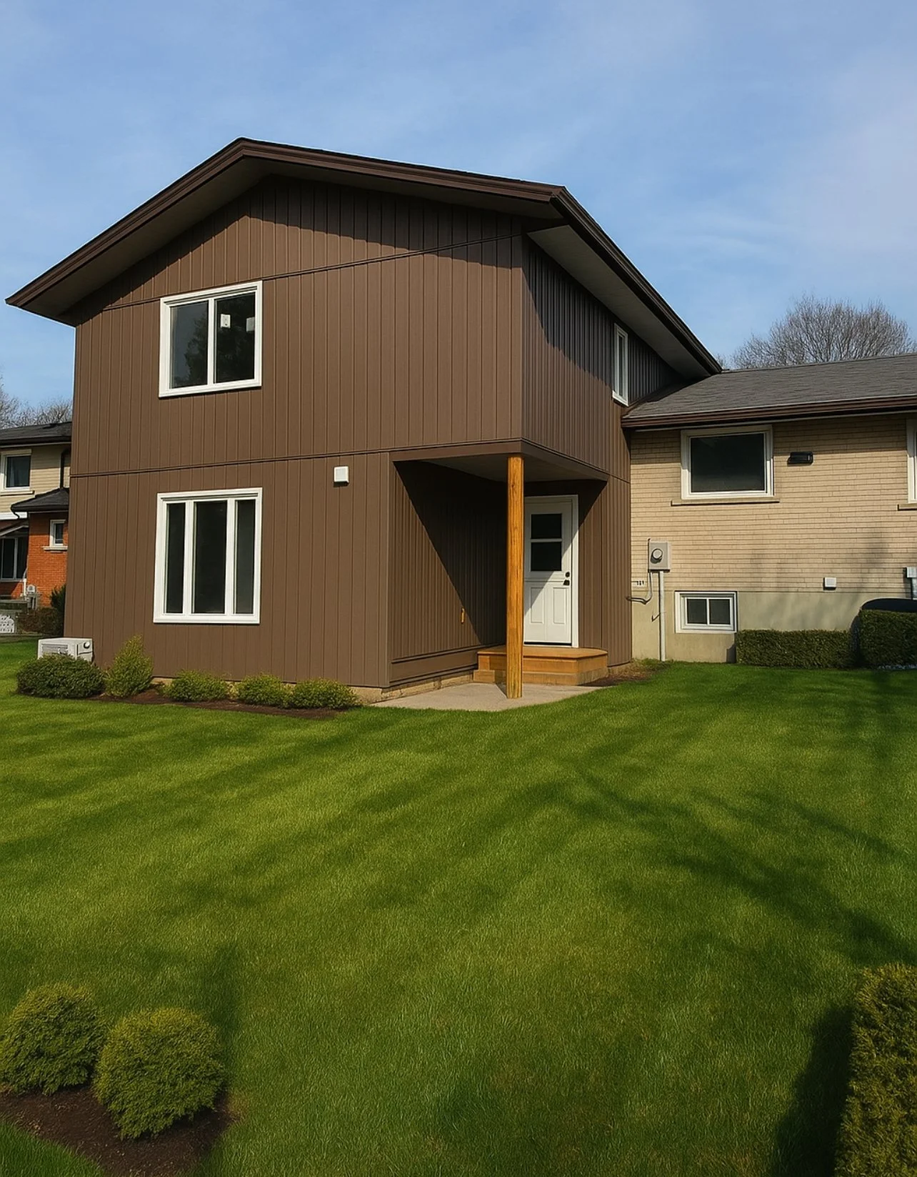 Home Addition Exterior by Go Hard Corporation