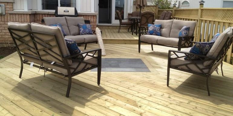 Backyard Custom Deck Building